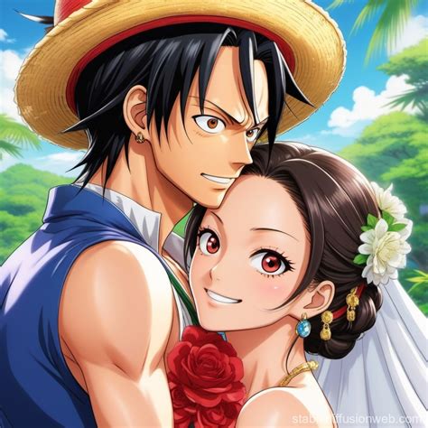 luffy e hancock|luffy and boa hancock marriage.